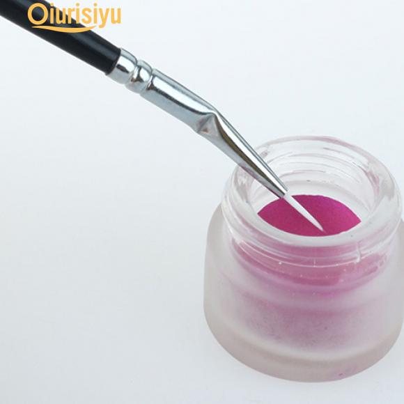 Cosmetic Angled Tip Elbowed Eye Liner Eyeliner Brush Makeup Health & Beauty