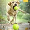 Dog Toys, Elastic Tennis Balls, Large, Medium and Small-sized Dog-biting and Durable Toys, Rubber Training Balls, Pet Supplies