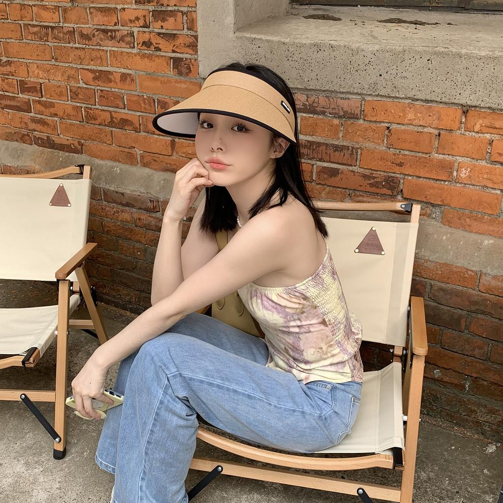 Sun Womens Casual Hat For Uv Protection Breathable Wide Brim Travel For