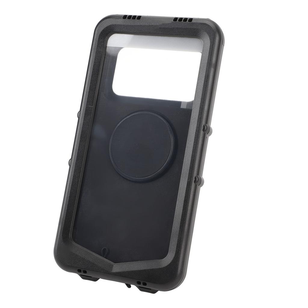 Voděodolný držák na telefon na kolo, odolný proti vibracím, nastavitelný úhel, průhledný kryt, na řídítka