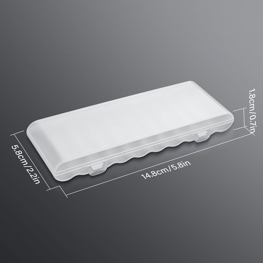 Battery Protective Box AA Battery Storage Case Battery Storage Holder Box For Holding 10 Grids AA Batteries Battery Storage Case