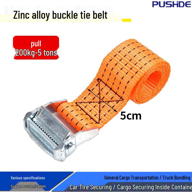 Zinc Alloy Buckle Polyester Strap for Luggage and Pallet Binding