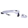 Automotive 2016-2024 Exterior Pull Handle Assembly, Silver-Tone Finish with Mounting Structure and Electrical Lead