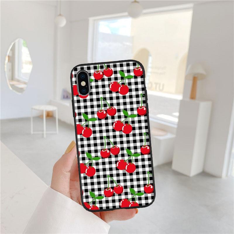PP19 Cherry fruit Cute Case for Motorola Edge 60 60s 70 G86 G56 G54 E14 G04S G45 G54 G64 S30 S50 X30 X40 X50 Ultra Pro Power