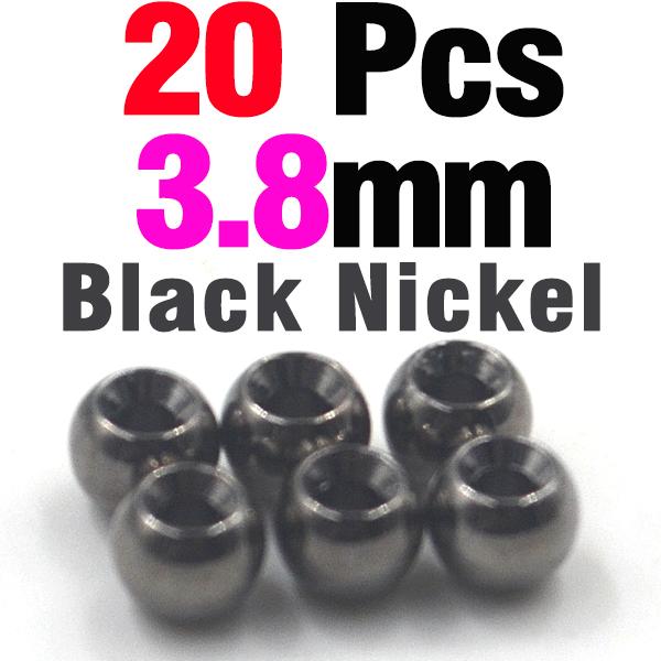 MNFT 20Pcs Brass Fly Tying Bead Beads Fly Fishing Materials Size 2mm 2.4mm 2.8mm 3.2mm 3.4mm 3.8mm