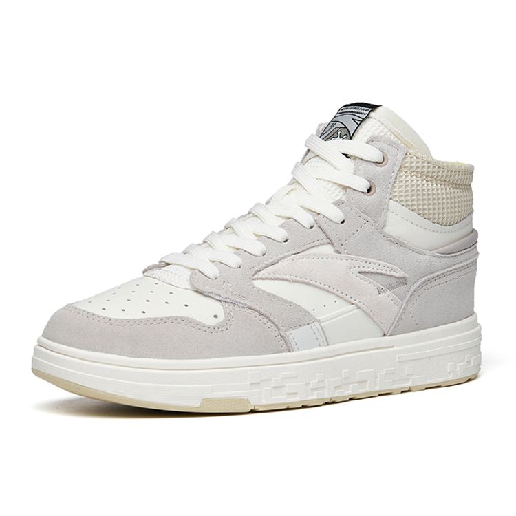 Anta Кроссовки Street Play Non-Slip Mid-Top мужские кроссовки серые белые желтые — фото 2