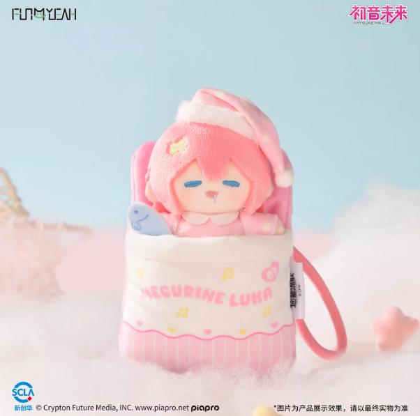 Yeni Orijinal Hatsune Miku Tatlı Rüya Serisi Peluş Bebek Kolye Ucu Kör Kutu - Luka Rin Len Meiko Kaito Özellikli Koleksiyonluk Oyuncaklar