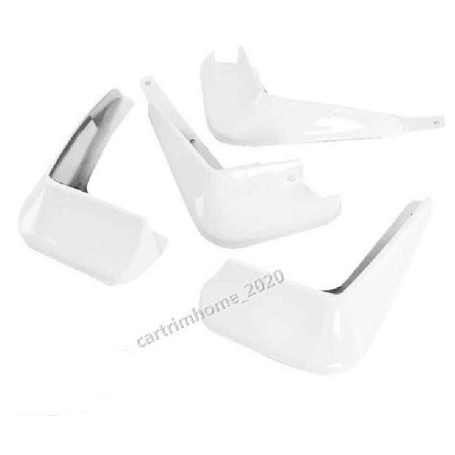 Pearl White Splash Guards Mud Flaps Mud Guards Fender For Toyota Corolla 2014-18