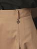 Micene Urbanity Pintuck Maxi Skirt Beige
