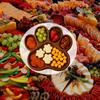 Wooden Serving Tray Dog Shaped Charcuterie Platter Appetizer Board for Cheese Meats Fruits Nuts Cookies