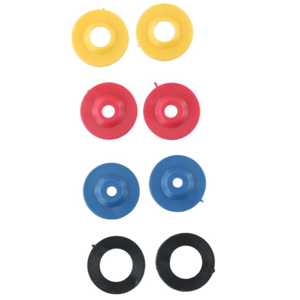 8pcs Shower Flow Reducer Limiter Set Water Saving 5, 7, 11 L/min Hose Restrictor For 95% Shower Taps 1/2 Inch 1/2“ Gasket Parts