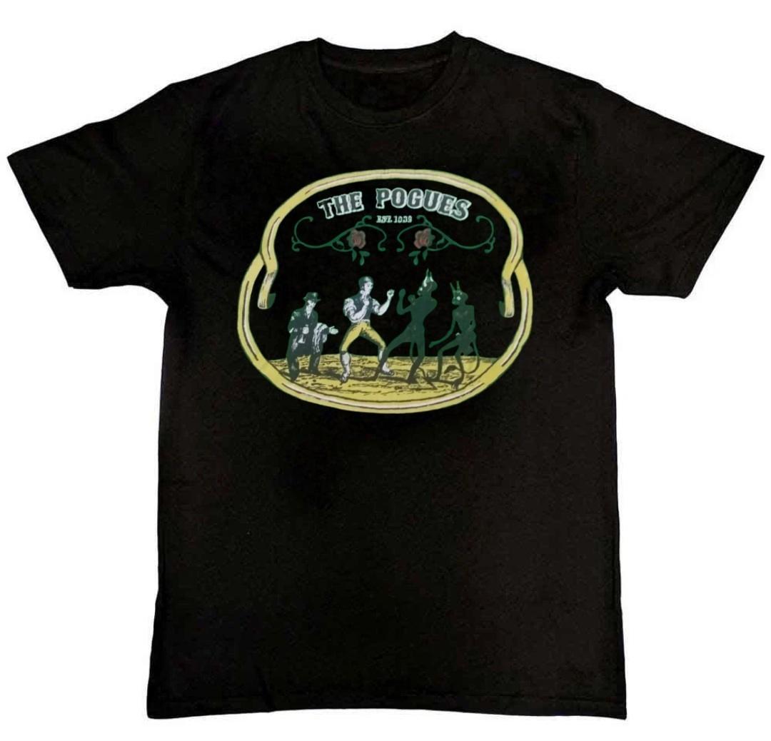 The Pogues Band Graphic Print Mens T-Shirt XXXXL