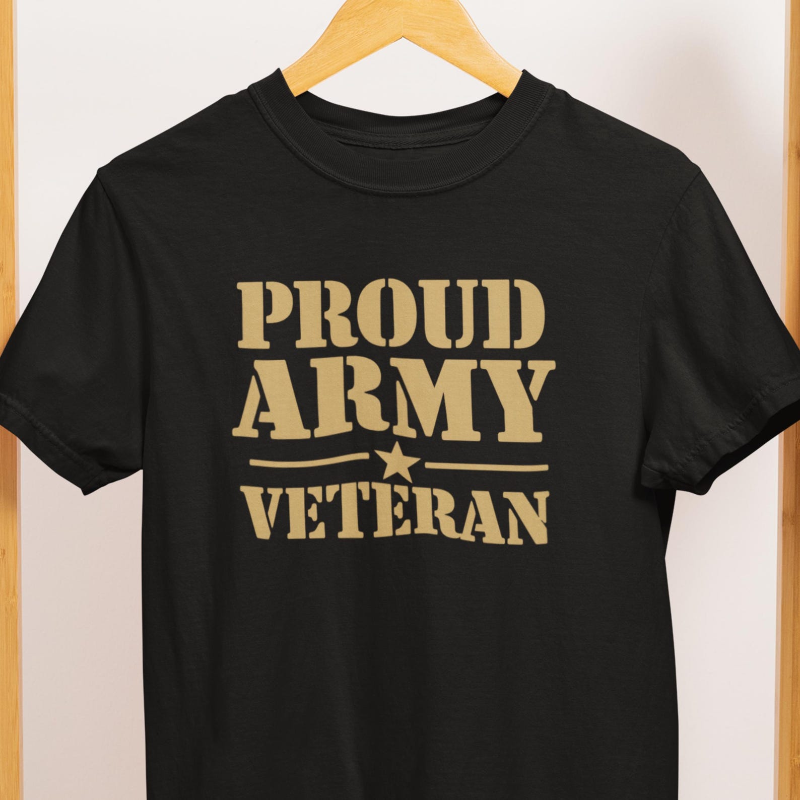 Proud Army Veteran T Shirt Military Gift for Veterans 4XL