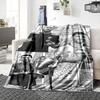 Legends Made Not Born printed flannel breathable and warm blanket, a stylish home gift, suitable for home, office and bedspread use. 15a14