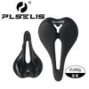 High Cushioned Bike Saddle With Hollow Ventilation Mountain Road Bicycles Nylon Base Chromoly Steel Rails