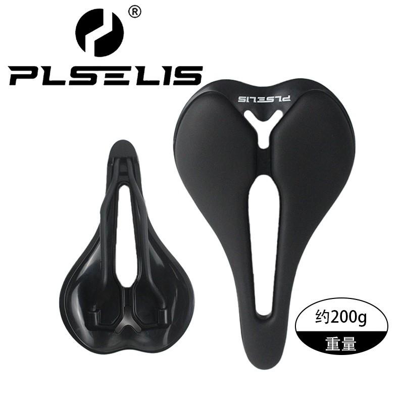 High Cushioned Bike Saddle With Hollow Ventilation Mountain Road Bicycles Nylon Base Chromoly Steel Rails