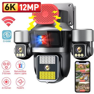 Little Eagle OKAM3 Rotierbare 4G WiFi PTZ-Kamera mit 360°-Objektiv und ohne tote Winkel
