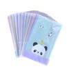 100Pcs Cartoon Animals Nougat Sugar Plastic Bags Machine Hot Sealed Bag Diy Baking Chocolates Cookies Wrapping Bag
