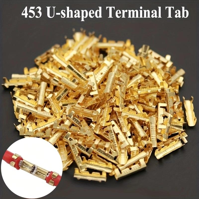 

50/100Pcs Docking connector line pressing button quick connect terminal wiring
