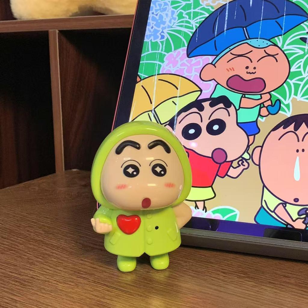 Crayon Shin-chan Talking Doll Keychain with "I Love You" Quotes