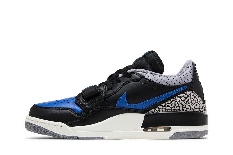 Men's Sneakers Jordan Legacy 312 Low Black Royal Black/Game Royal-White-Cement Grey
