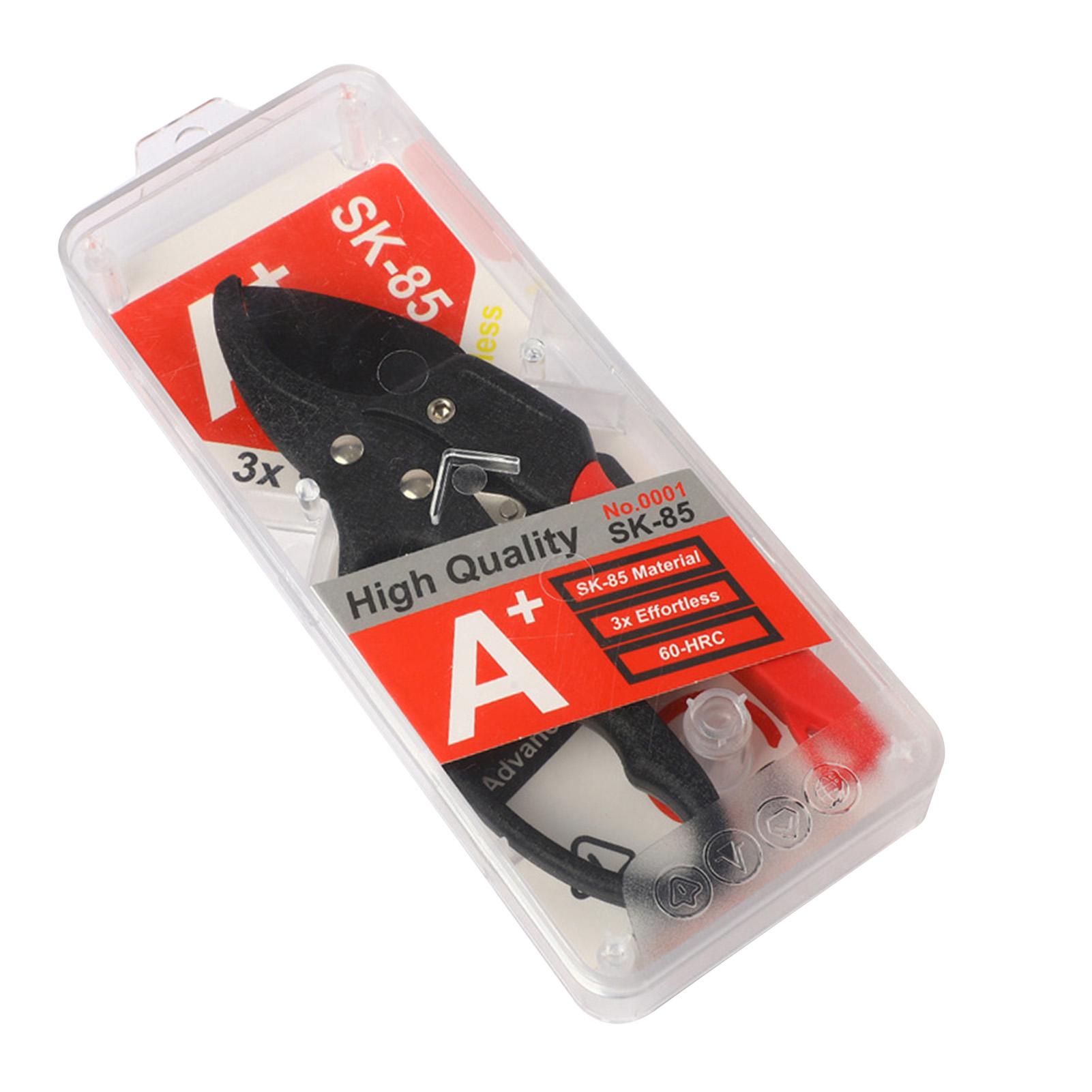 Pruning Shrs Ergonomic Straight Handle Segmented Garden Pruner Aluminum Alloy Fruit Tree Branch Cutter