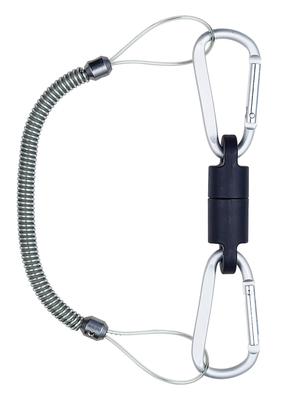 Daiichi Seiko Karabinerhalter MG5000 Silber Angeln
