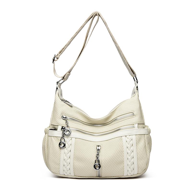 Women's Shoulder Bag Crossbody Bag Large Capacity Multi-Layer Middle-Aged and Elderly Mother Bag