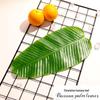 Large Banana Leaf Fabric Decoration: Fake Plant Table Mat for Fruit Shop Display