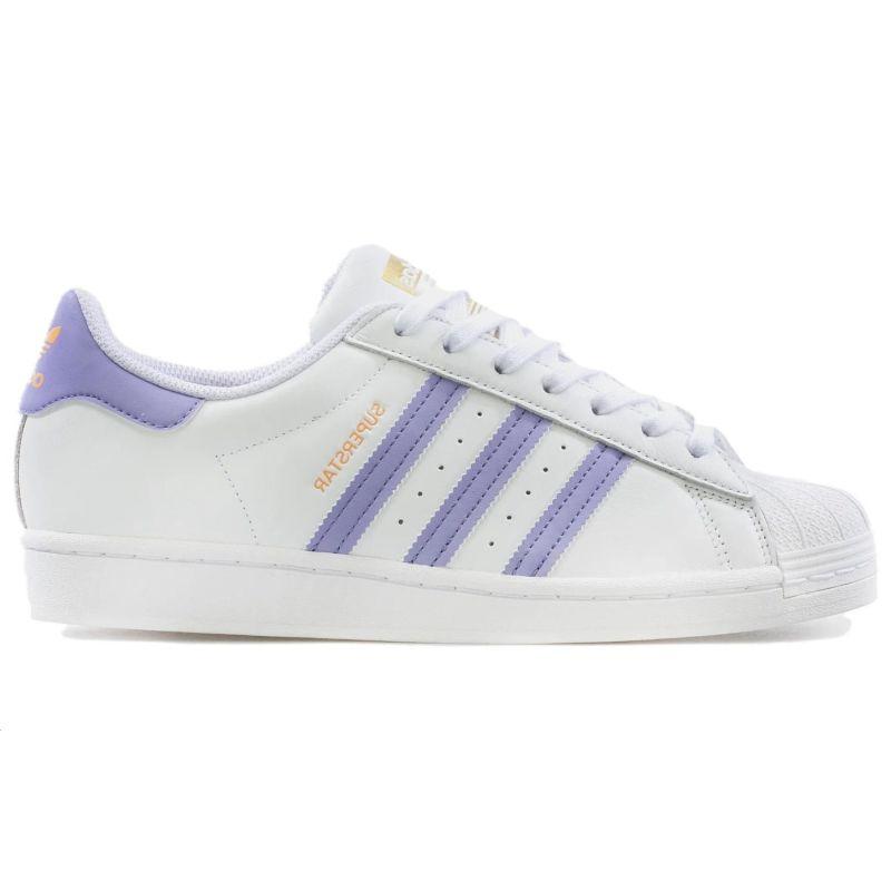 Adidas Superstar 'White Light Purple' Sneakers GX2537