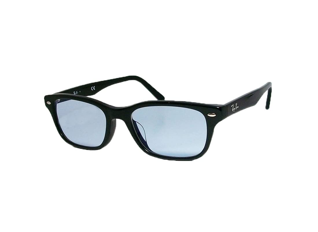 RX5345D size light UV square Ray-Ban 2000, 53, blue, light-colored lenses, protection, shape. чёрный