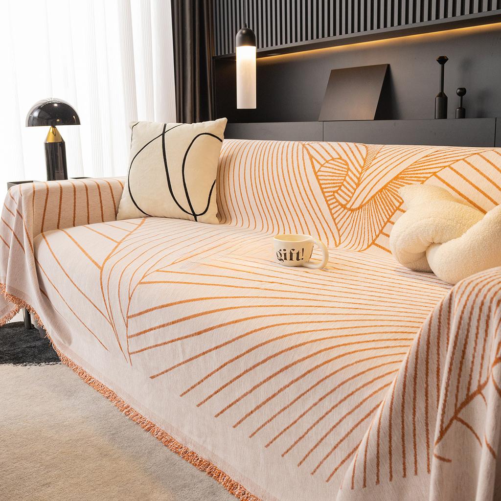 Chenille Sofa Towel Simple Modern Sofa Cover Sofa Cover Four Seasons Universal Non-Slip Sofa Cover Cloth High Sense