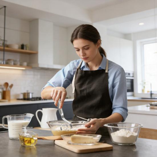 Dänischer Teigmischer aus Edelstahl 10 Zoll Nahtloser Spiralteigschläger für Sauerteigbrotbacken Kuchenteig Pizzateig Gebäckmischen Ergonomisch