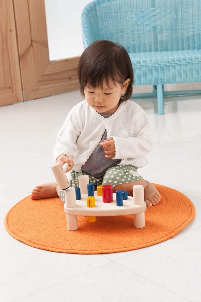 Forest Hammer Toy, Made In Japan, Building Blocks, Wooden Educational Toy, Made In Japan, Christmas Gift, Birthday Gift, Cute for Girls and Boys