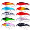 Swim Fish Fishing Lure 6.2cm 4.5g Artificial Hard Crank Bait Topwater Wobbler Japan Mini Fishing Crankbait Lure