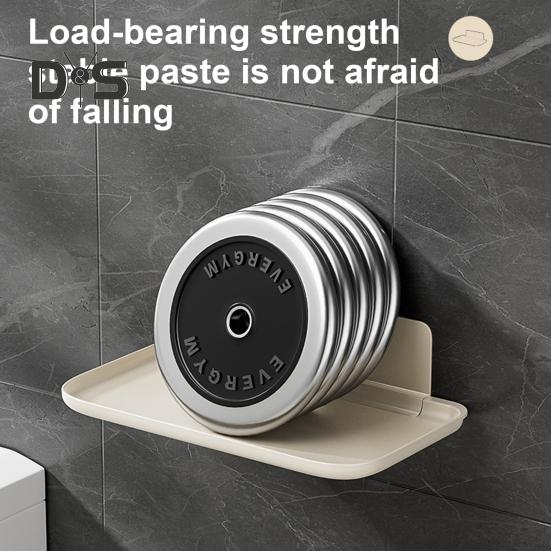 Raft de depozitare montat pe perete Organizator pentru baie Tavă Rezistent la sarcină Pliabil Tavă de depozitare Suport pentru prosoape