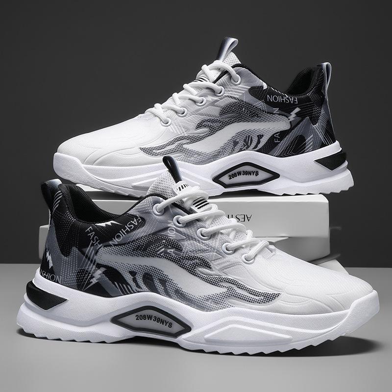 Men's Shoes Autumn Breathable Teen Student Autumn Sports Shoes Men's Running Casual Shoes