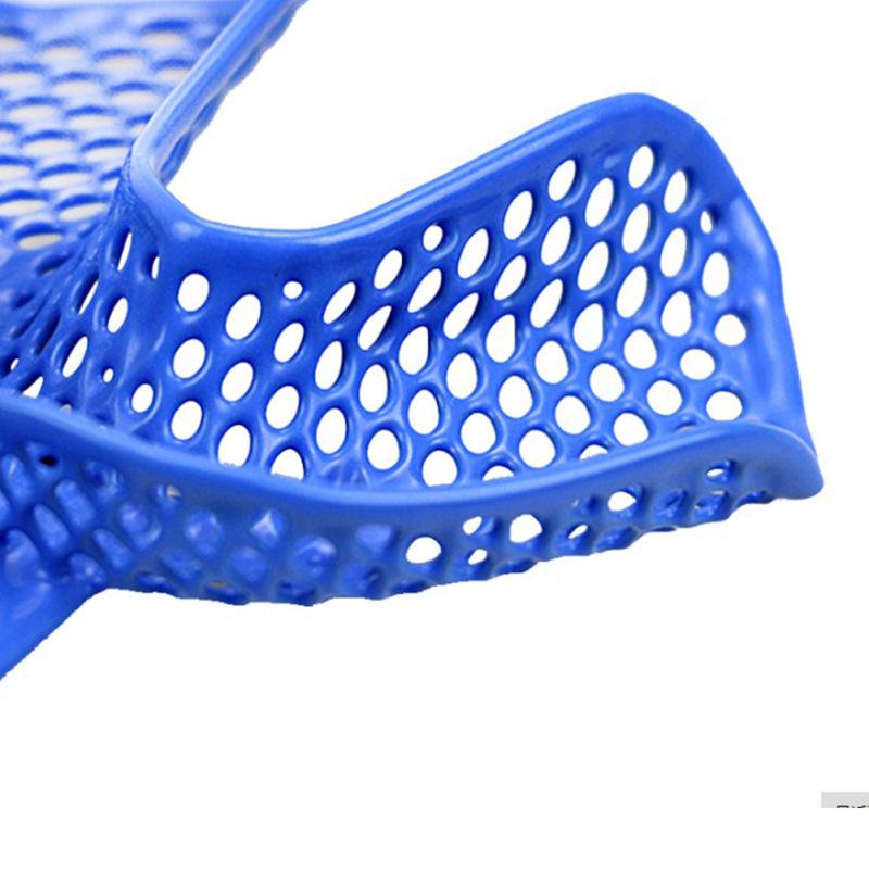 10pcs/Set Plastic-Steel Dental Impression Trays Oral Hygiene Dental Trays Tool