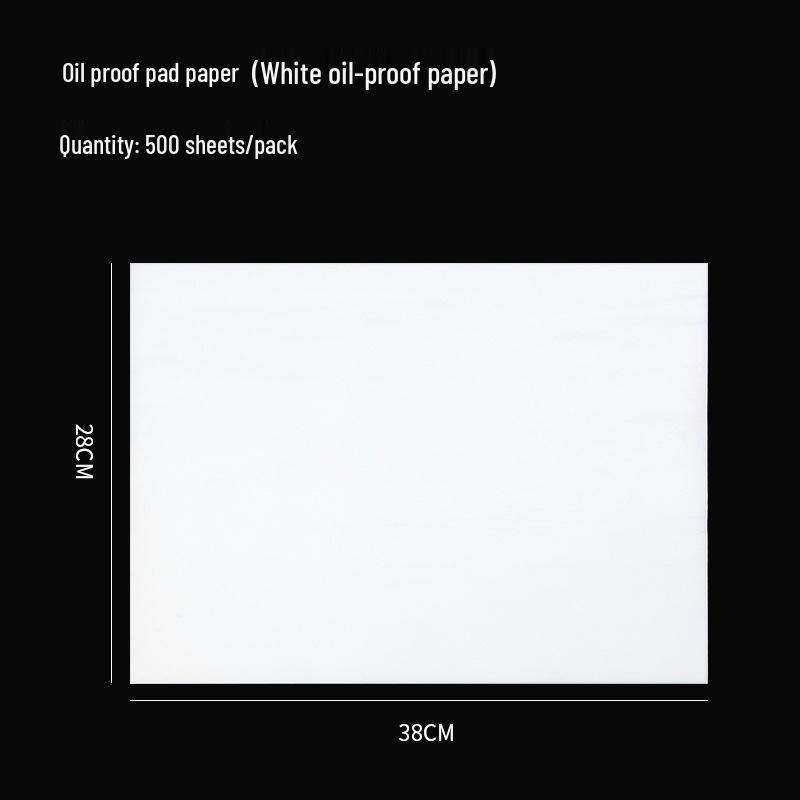 Oil-Proof Food-Grade Baking Paper: English Newspaper Design for Hamburgers and Placemat Use