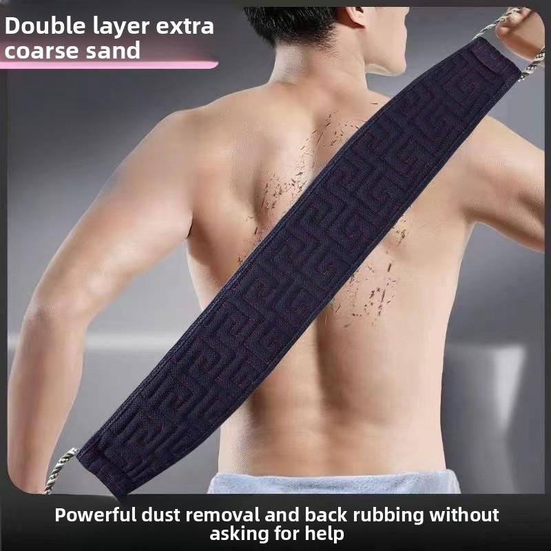 

Унисекс Сверхпрочная Двусторонняя Губка для Скраба с Крупнозернистой Поверхностью в Виде Длинной Полоски для Домашнего Использования чёрный