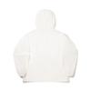 Li Ning Trendy Sports Series Comfortable Casual Simple Loose Thin Hooded Zipper Windbreaker Unisex Outerwear Champagne-White AFDV951-2