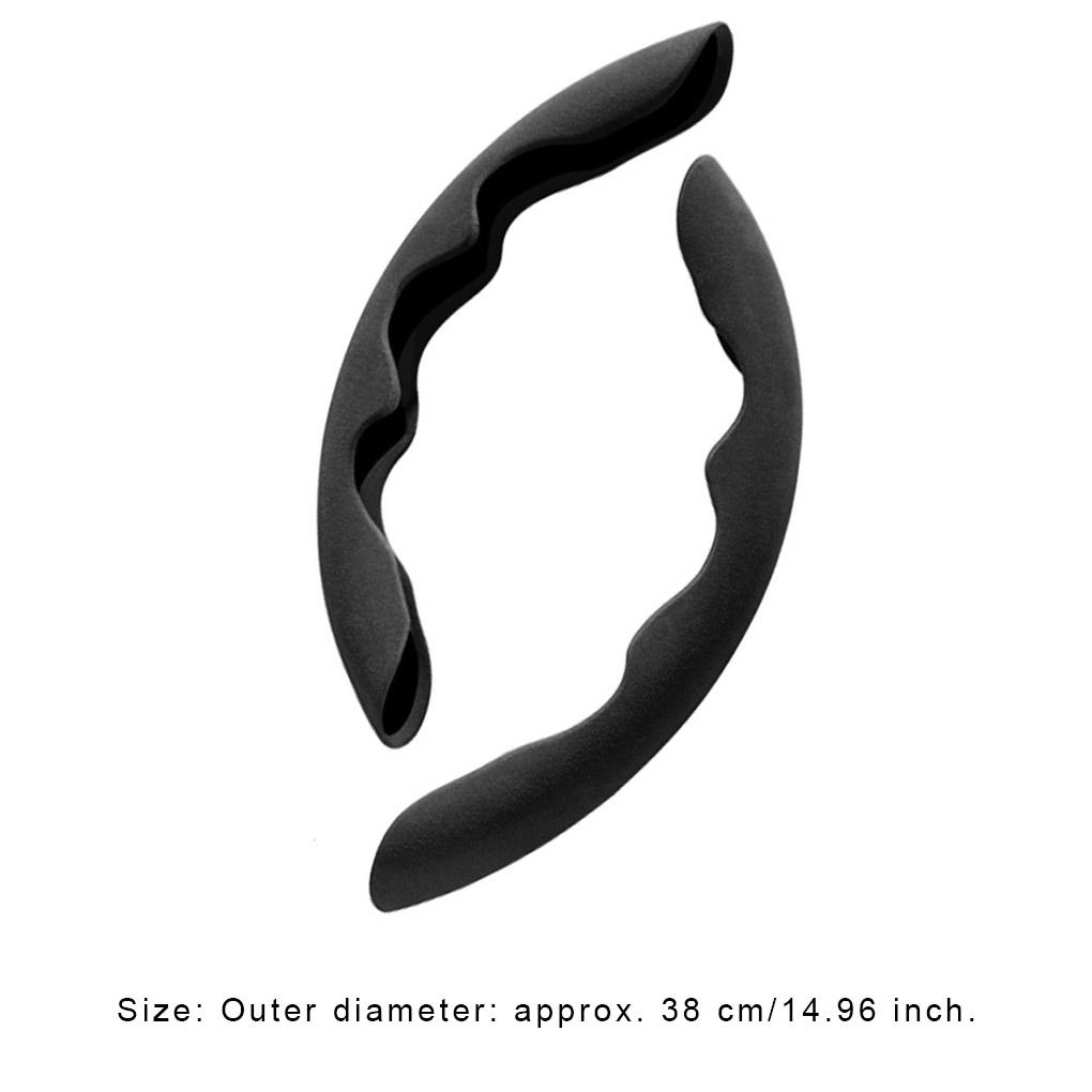 Car Steering Wheel Frame Trim Cover Automobile Sticker Universal Interior Set Spare Replacement Parts Accessories