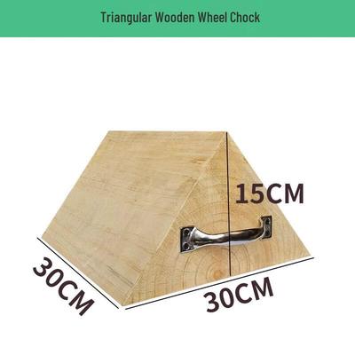 Solid Wood Vehicle Wheel Chock