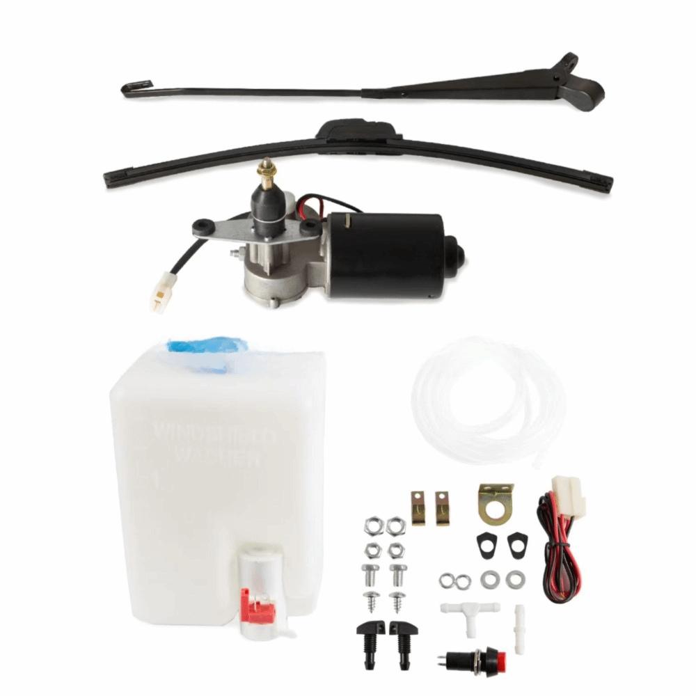 With Washer Pump Universal Power Wiper Kit Windshield Wiper Assembly Kit For UTV ATV