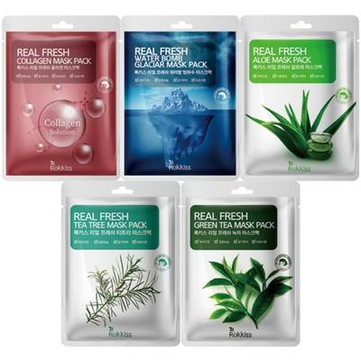 [Rockies] Real Fresh Mask Pack Mix (50 Sheets) 23g 50,1 Pack