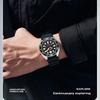 Men's Watches Trend Fashion Quartz Watch for Man Waterproof Silicone Strap Luminous Date Wristwatch Relogio Masculino