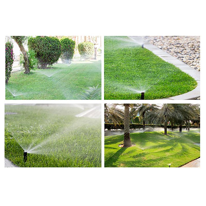 0~360 Degree Adjustable Scattering Sprinkler Up Garden Park Farm Lawn Irrigation Sprinkler Replacement Nozzle 1/2" Female Thread