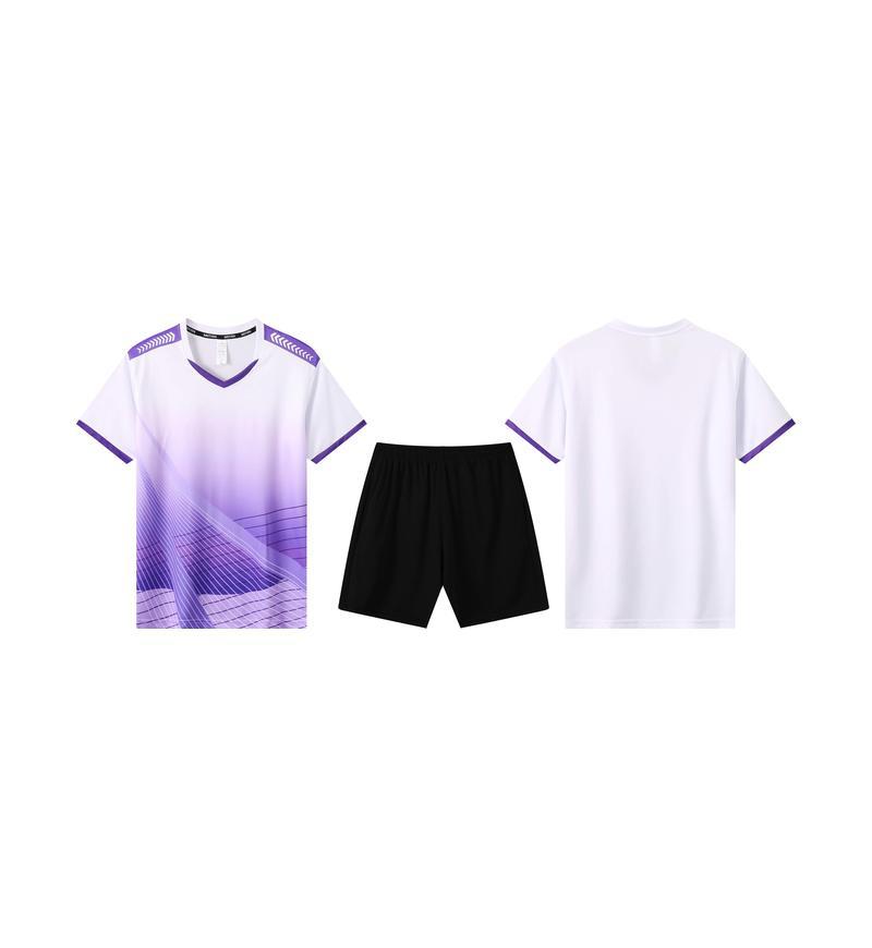 Summer Competition Training Uniform Adult Short Sleeve Sports Team Uniform Loose Football Training Uniform Set Male And Female Children Students