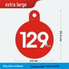 Discount Promotion Tag for Clothing & Accessories Display Stand