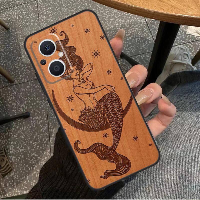 Buddha Jesus Guadalupe Wood For OPPO Reno 14F 13F 12F 11F 10 11 12 13 14 Pro 7 8 Lite 8T OPPO Find X5 X6 X8 X9 Pro Case